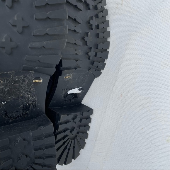 Lucky Brand Womens Shoes Boots Black Ondalucia Combat Buckle Zipper 12 - Picture 6 of 9